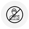 Keine Installation Symbol